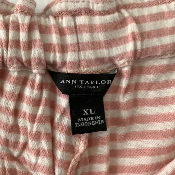NWOT ANN TAYLOR Striped Pajama Bottom - Picture 5 of 7